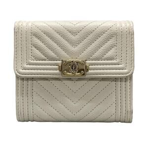 Chanel Boy Chanel Trifold Wallet